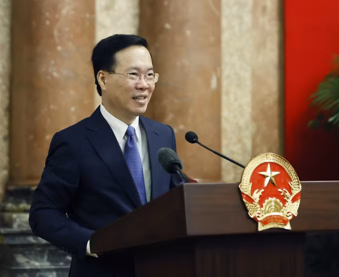 Chủ tịch nước Võ Văn Thưởng gặp mặt người có uy tín tiêu biểu trong đồng bào dân tộc thiểu số ảnh 1