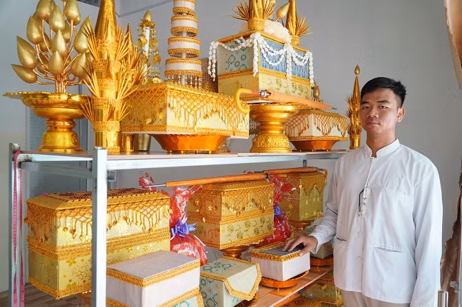 Thạch Yêu - Chàng trai Khmer giữ gìn nét văn hóa truyền thống ảnh 1