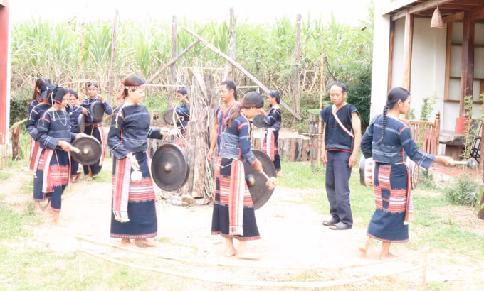 Nghệ nhân Bahnar nặng tình với văn hóa dân tộc ảnh 6