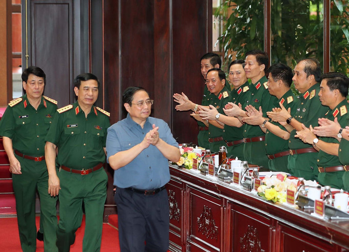 Thủ tướng Phạm Minh Chính dự Hội nghị Quân chính toàn quân ảnh 2