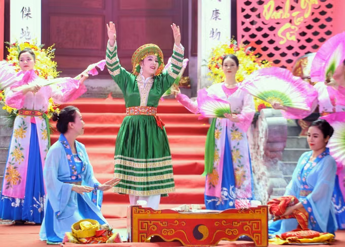 Tưởng nhớ công đức thần Cao Sơn Đại Vương - một trong 4 vị thần tứ trấn Kinh thành Thăng Long ảnh 6