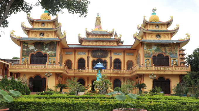 Phương Liên tịnh xứ, thôn Phú An, xã Phú Hội, huyện Đức Trọng. Ảnh: Tuấn Anh-TTXVN Ngôi làng có nhiều chùa nhất ở cao nguyên ảnh 2