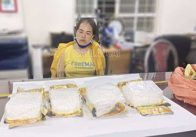 Bắt đối tượng Lừu Thị Mỷ mua bán, vận chuyển ma túy đá xuyên biên giới ảnh 1