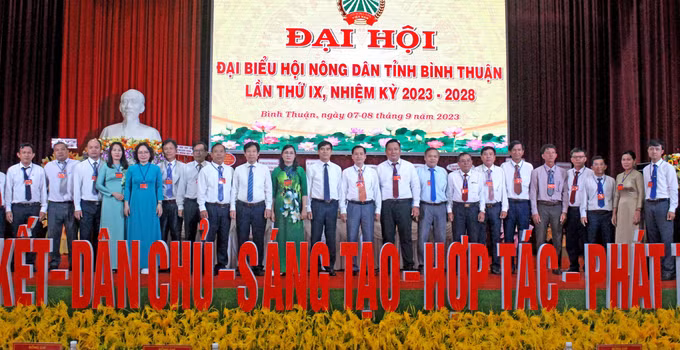 Ông Nguyễn Phú Hoàng tái đắc cử chức vụ Chủ tịch Hội nông dân tỉnh Bình Thuận ảnh 3
