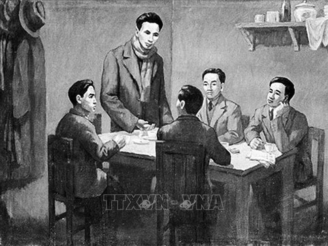 Từ ngày 6/1 - 7/2/1930, Hội nghị hợp nhất các tổ chức Cộng sản, thành lập Đảng Cộng sản Việt Nam họp ở Hong Kong (Trung Quốc) dưới sự chủ trì của đồng chí Nguyễn Ái Quốc thay mặt cho Quốc tế Cộng sản. Ảnh: TTXVN phát 92 năm thành lập Đảng: Ý Đảng - lòng dân và khát vọng dân tộc hùng cường ảnh 1
