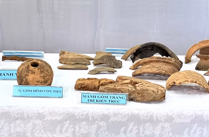 Nhiều phát hiện khảo cổ ở phế tích Châu Thành ảnh 4