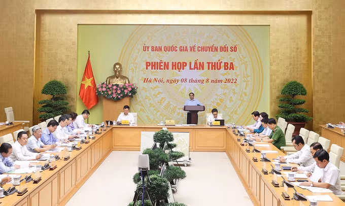 Thủ tướng Phạm Minh Chính: Công tác chuyển đổi số phải liên tục đổi mới với tư duy đột phá và tầm nhìn chiến lược ảnh 1