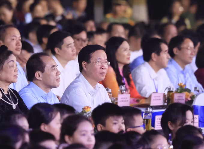 Chủ tịch nước Võ Văn Thưởng dự Lễ hội Thành Tuyên 2023 ảnh 7