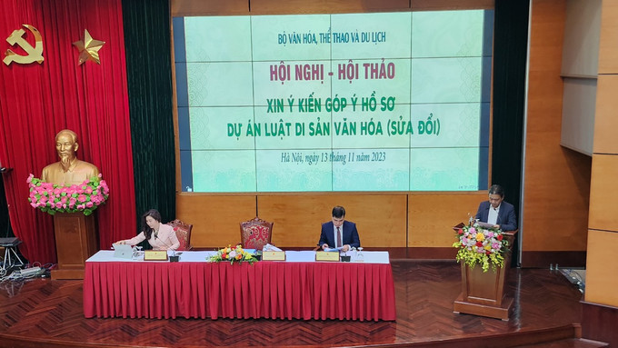 Thứ trưởng Hoàng Đạo Cương phát biểu Khai mạc Hội nghị- Hội thảo. Ảnh: toquoc.vn Cập nhật nhiều nội dung mới nhất về bảo vệ, phát huy giá trị di sản ảnh 1