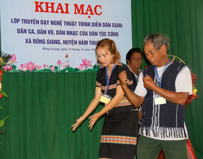 Bình Thuận bảo tồn và phát triển nghệ thuật trình diễn dân gian của dân tộc K’ho ảnh 2