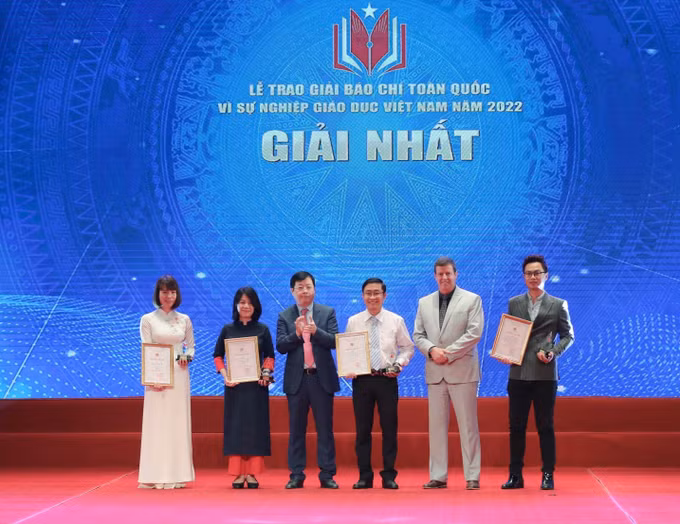 53 tác phẩm đoạt Giải báo chí toàn quốc “Vì sự nghiệp Giáo dục Việt Nam” năm 2022 ảnh 5