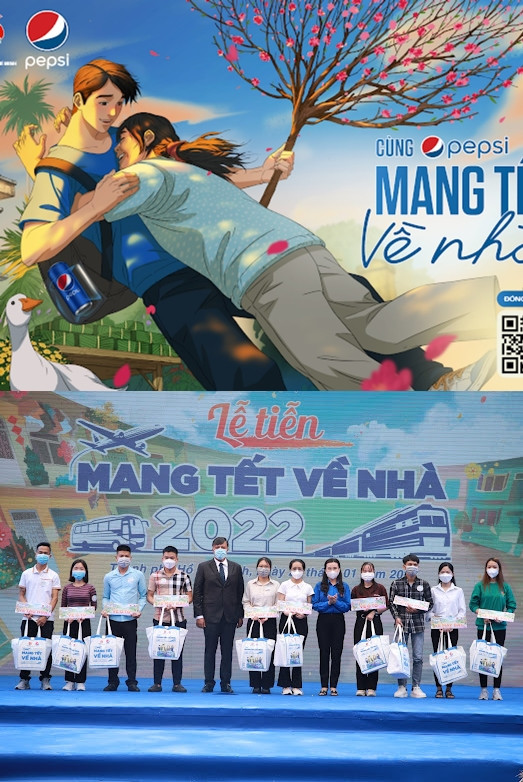 Năm nay là năm thứ 3 Chương trình "Mang Tết về nhà" được tổ chức. “Mang Tết về nhà” cho đồng bào dân tộc thiểu số, lao động nghèo ảnh 1