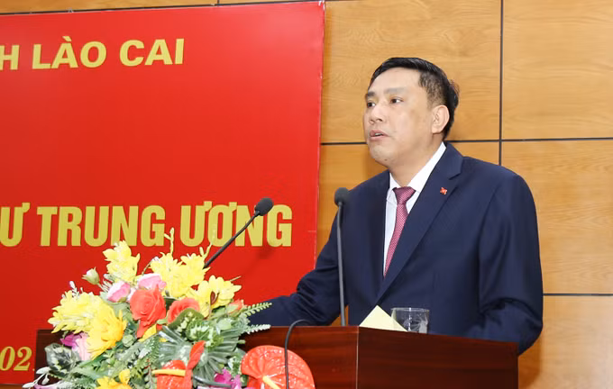 Công bố Quyết định của Ban Bí thư về công tác cán bộ tại Lào Cai ảnh 2