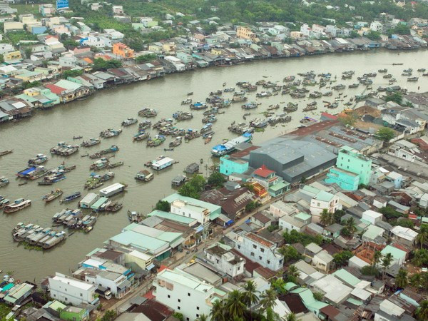 Chợ nổi Cái Răng, Cần Thơ. Ảnh: Duy Khương Phê duyệt nhiệm vụ lập quy hoạch Cần Thơ thời kỳ 2021-2030 ảnh 1