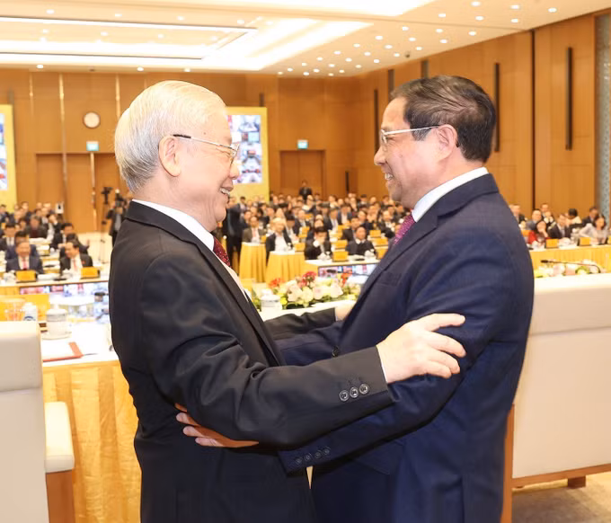 Tổng Bí thư Nguyễn Phú Trọng: Tranh thủ thời cơ, thực hiện thắng lợi mục tiêu kinh tế - xã hội năm 2023 ảnh 2