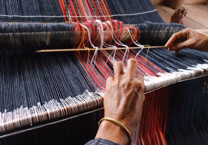 Bảo tồn, phát huy nghề dệt thủ công truyền thống của dân tộc Bahnar ảnh 1
