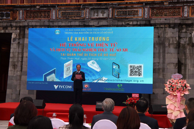 Thừa Thiên - Huế: Khai trương hệ thống vé điện tử và dịch vụ trải nghiệm thực tế ảo ảnh 1 Thừa Thiên - Huế: Khai trương hệ thống vé điện tử và dịch vụ trải nghiệm thực tế ảo ảnh 1