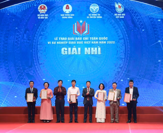 53 tác phẩm đoạt Giải báo chí toàn quốc “Vì sự nghiệp Giáo dục Việt Nam” năm 2022 ảnh 6
