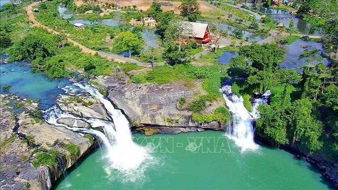 Đắk Nông với nhiều tiềm năng về di sản, thắng cảnh, cảnh quan như ao, hồ, thác nước tạo điều kiện tốt để phát triển du lịch. Ảnh: TTXVN phát Đắk Nông khai thác lợi thế, tìm hướng phát triển du lịch ảnh 1