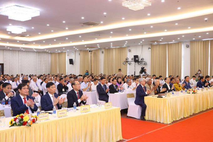 Các đại biểu dự đại hội. Ảnh: Văn Điệp - TTXVN Khai mạc Đại hội đại biểu toàn quốc Người Công giáo Việt Nam xây dựng và bảo vệ Tổ quốc lần thứ VIII ảnh 5