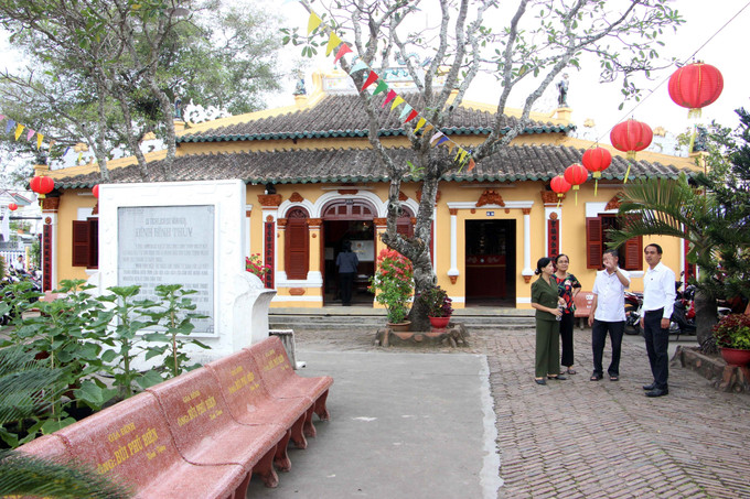 Đình Bình Thủy trong ngày Lễ hội. Ảnh: Trung Kiên - TTXVN Lễ hội Kỳ Yên đình Bình Thủy: Khẳng định giá trị truyền thống lâu đời của vùng đất, con người Cần Thơ ảnh 3