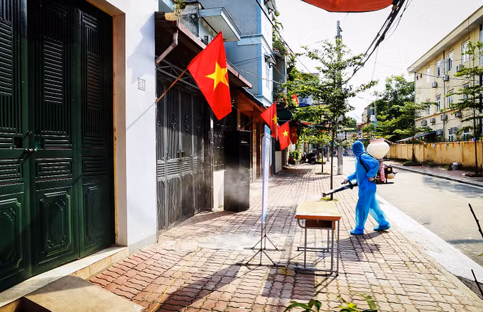 Hòa Bình diễn tập bầu cử đảm bảo an toàn phòng, chống dịch COVID-19 ảnh 11