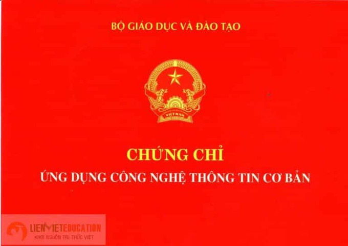 Mẫu chứng chỉ tin học. Ảnh : trangtuyensinh.vn Họp báo Chính phủ thường kỳ tháng 11/2020: Quy định về ngoại ngữ, tin học phù hợp với từng vị trí việc làm ảnh 1