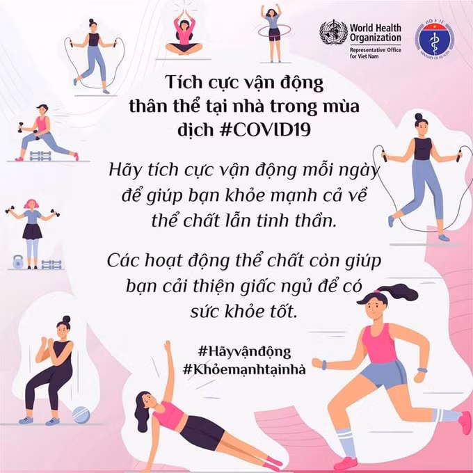 Khuyến khích người dân tập thể dục, nâng cao sức khỏe trong bối cảnh dịch COVID-19 ảnh 1