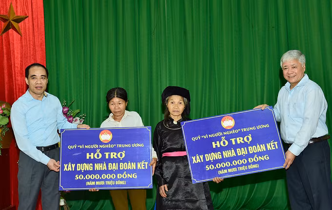 Trung ương Mặt trận Tổ quốc Việt Nam kêu gọi ủng hộ, giúp đỡ người nghèo ảnh 1
