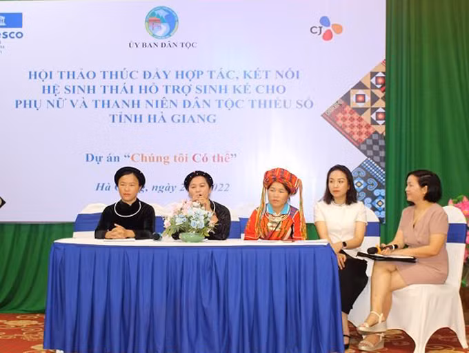 Tăng cường hỗ trợ sinh kế cho phụ nữ và thanh niên dân tộc thiểu số ở Hà Giang ảnh 1