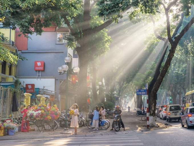 Tia nắng sớm mai trên phố Phan Đình Phùng, tháng 10/2023. Ảnh: Ngô Lâm Thanh tia-nang-som-mai-pho-phan-dinh-phung-10-2023ngo-lam-thanh.jpg