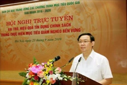 Phó Thủ tướng Vương Đình Huệ: Tín dụng chính sách xã hội tạo nguồn lực thực hiện chương trình xây dựng nông thôn mới, giảm nghèo bền vững