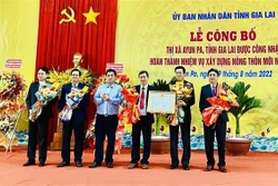Gia Lai thêm 2 thị xã hoàn thành xây dựng nông thôn mới