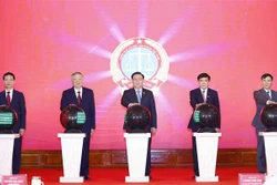 Chủ tịch Quốc hội Vương Đình Huệ dự Lễ khánh thành 4 ứng dụng công nghệ thông tin trong lĩnh vực Tòa án