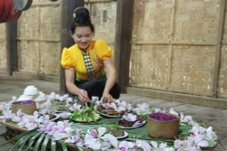 "Xên lẩu nó" - lễ hội lớn của người Thái ở Sơn La