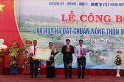 Đổi thay từ xây dựng nông thôn mới ở xã Huy Hạ