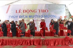 Điện Biên khởi công xây dựng nhà máy thủy điện Mường Mươn