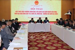 Rà soát chính sách về giảm nghèo vùng dân tộc thiểu số, miền núi
