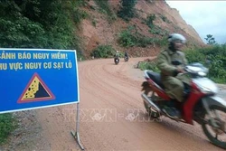 Vùng núi phía Bắc xuất hiện đợt lũ, nguy cơ cao lũ quét, sạt lở đất