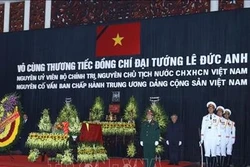 Lễ viếng nguyên Chủ tịch nước Lê Đức Anh