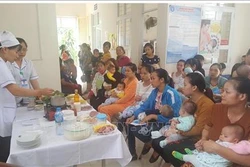 Tăng cường giải quyết vấn đề thiếu dinh dưỡng trẻ em tại Việt Nam