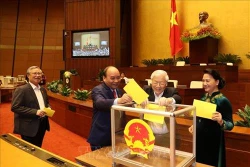 Kỳ họp thứ 6, Quốc hội khóa XIV: Quốc hội tiến hành bỏ phiếu bầu Chủ tịch nước