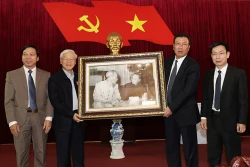 Tổng Bí thư Nguyễn Phú Trọng thăm, làm việc tại tỉnh Nam Định