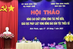 Nâng cao chất lượng công tác phổ biến, giáo dục pháp luật trong vùng đồng bào dân tộc thiểu số