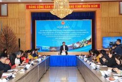 Quang cảnh họp báo. Ảnh: Tuấn Anh - TTXVN