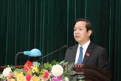 Ông Phạm Quang Ngọc được bầu giữ chức Chủ tịch UBND tỉnh Ninh Bình