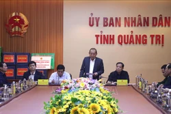 Phó Thủ tướng Thường trực Trương Hòa Bình chỉ đạo khắc phục hậu quả lũ lụt ở Quảng Trị