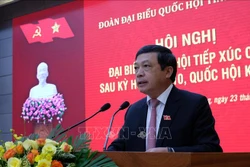 Ông Đoàn Văn Việt, Trưởng đoàn Đại biểu Quốc hội tỉnh Lâm Đồng khóa XIV được bổ nhiệm làm Thứ trưởng Bộ Văn hóa, Thể thao và Du lịch. Ảnh: Nguyễn Dũng - TTXVN