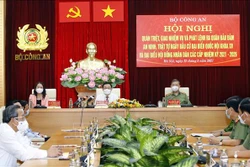Chủ tịch Quốc hội Vương Đình Huệ dự Hội nghị trực tuyến toàn quốc quán triệt, giao nhiệm vụ và phát lệnh ra quân bảo đảm an ninh, trật tự Ngày bầu cử