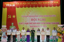 Bình Phước xây dựng thế trận biên phòng toàn dân vững chắc